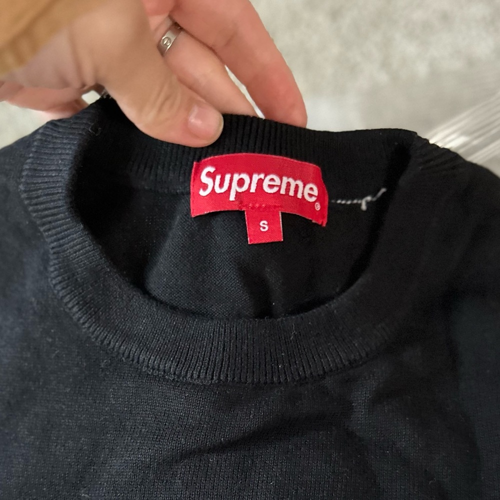 Brand New Supreme Split Logo Pullover - image 5